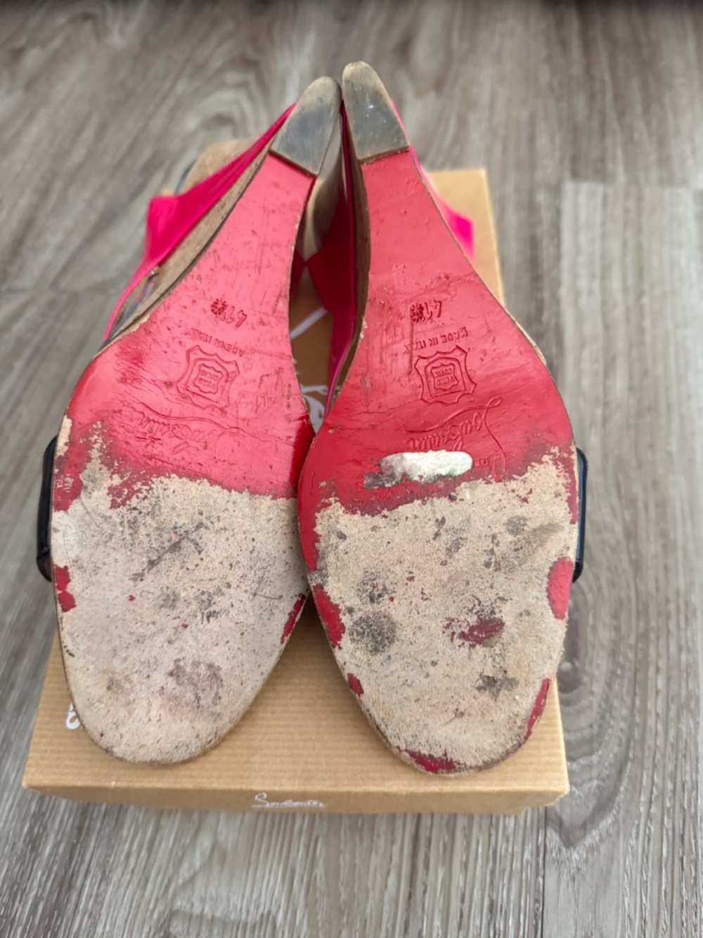 Christian louboutin cork wedges - Picture 4 of 4